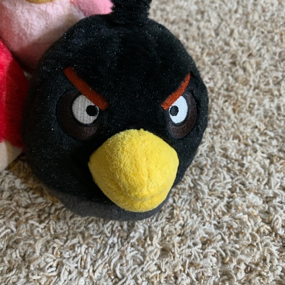 Bundle Angry Birds Plushes Used - Picture 3 of 5